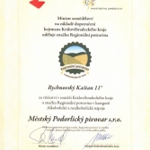 Rychnovský Kaštan ocenění