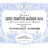 Rychnovský Kvardian ocenění