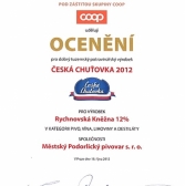 Rychnovská Kněžna ocenění 2